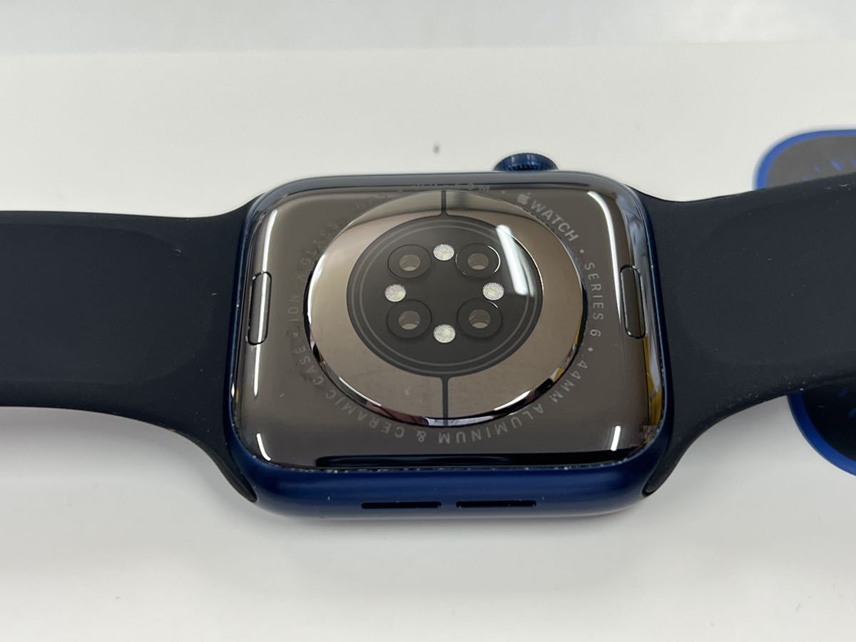 即決 アップルウォッチ Apple Watch Series 6 44mm ブルー 即決 アップルウォッチ Apple Watch Series 6 44mm ブルー