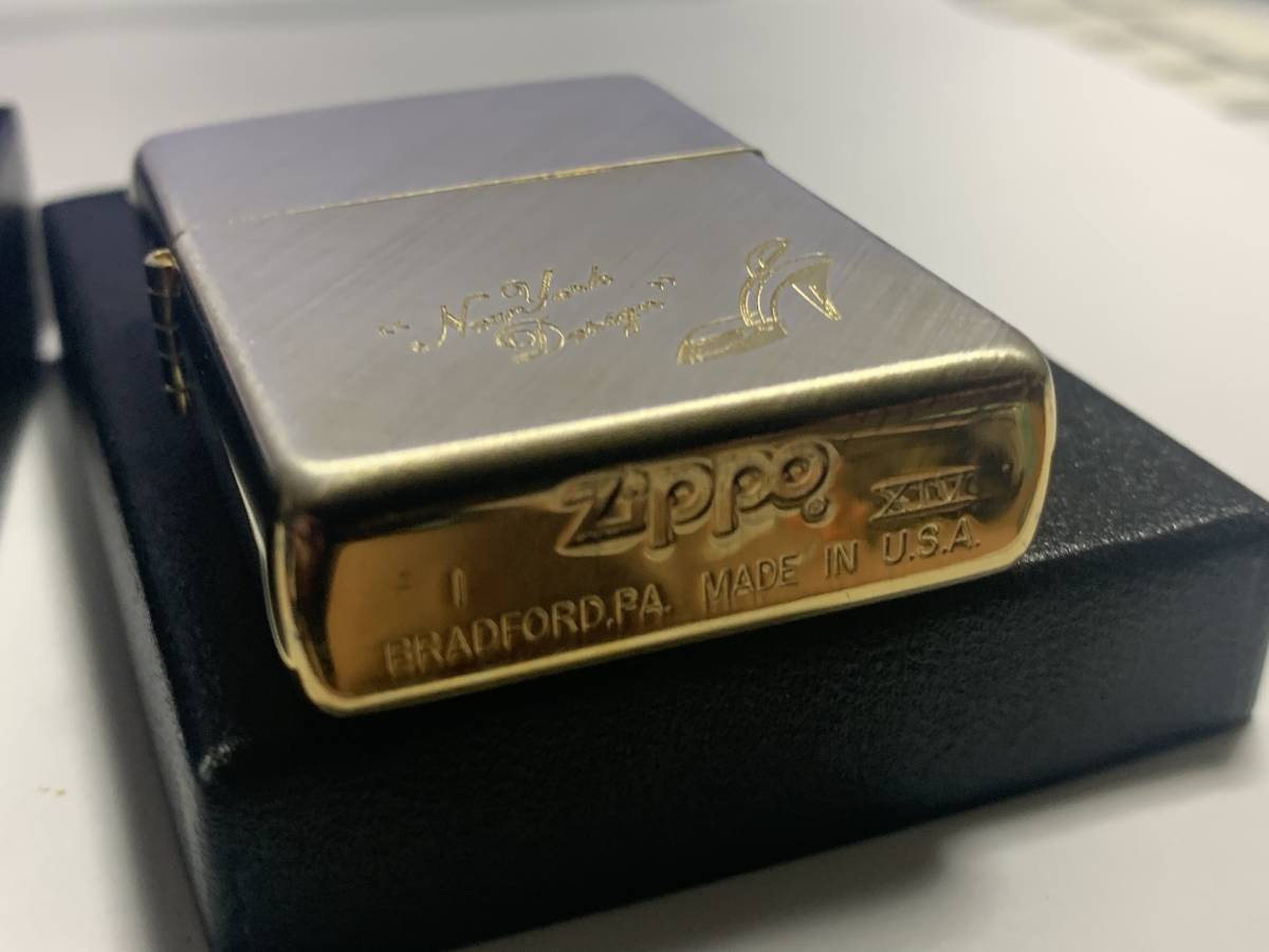 1998年　NewYork Design ハイヒール コンビカラー　ZIPPO　未使用_画像3