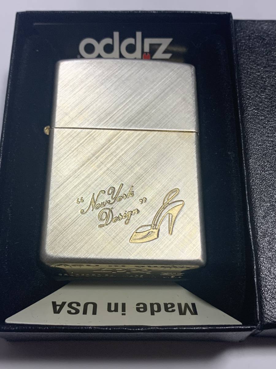 1998年　NewYork Design ハイヒール コンビカラー　ZIPPO　未使用_画像1