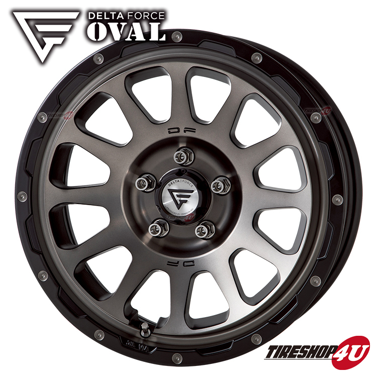 DELTA FORCE OVAL デルタフォース オーバル 17x8...+alexanderkidbrook