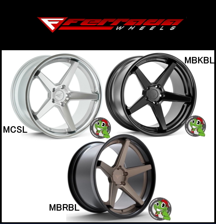 正規品 Ferrada wheels FR3 20X11.5J 5/114.3 +15 +30 MBKBL MCSL MBRBL フェアレディZ GT-R フェラーリ フェラーダ CONCAVE JWL規格適合_画像1