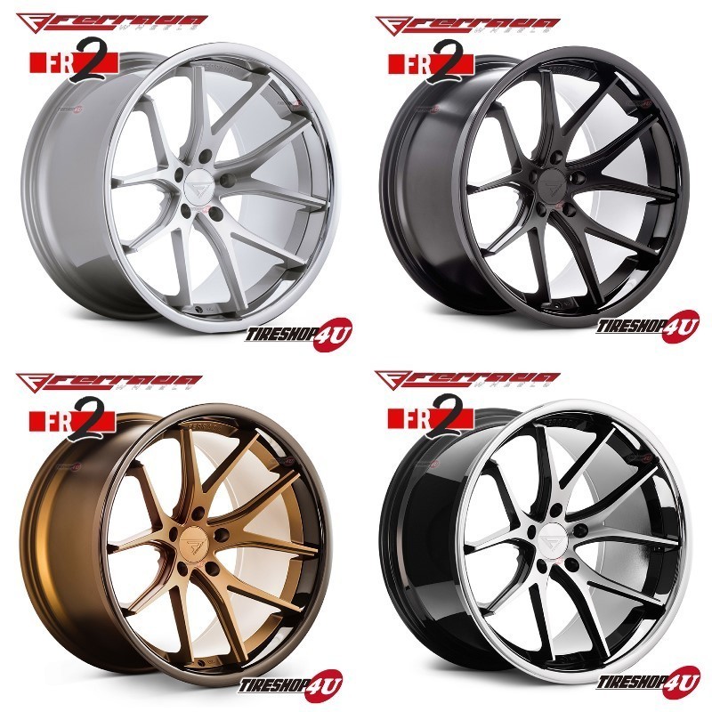 正規品 Ferrada wheels FR2 19X8.5J 5/120 +15 +33 MBKBL MCSL MBRBL MCBK シボレー LEXUS レクサス BMW フェラーダ CONCAVE JWL規格適合_画像1