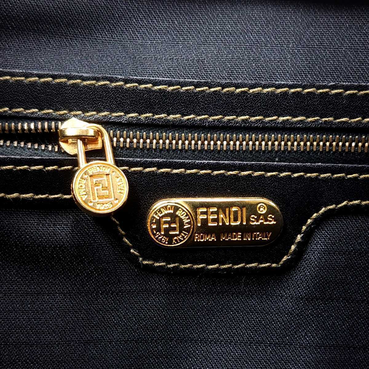 1円【極美品】FENDI フェンディ トートバッグ ハンド ビジネス 1925