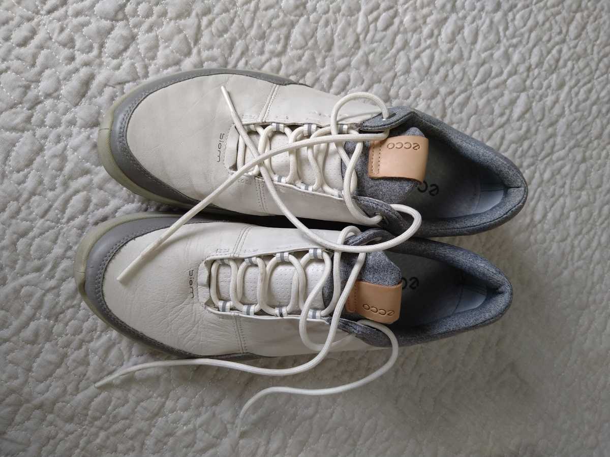 良品☆ecco エコー☆サイズ42☆ゴルフシューズ☆使用頻度少ないです