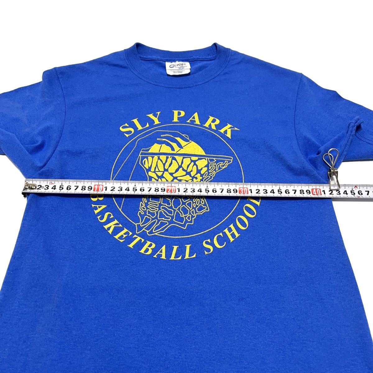 ちょい訳　sサイズ　80s slypark tシャツ　半袖シャツ　ビンテージ　バスケットボール　ストリートバスケ　メンズ　アメリカ古着　即決_画像6