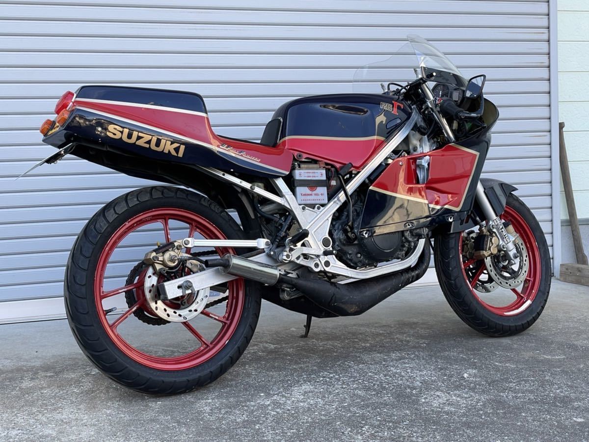 スズキ RG250ガンマ GJ21B WW ウォルターウルフ 社外カウル 250cc 2スト RGV250ガンマ SUZUKI 旧車 昭和 当時物 5