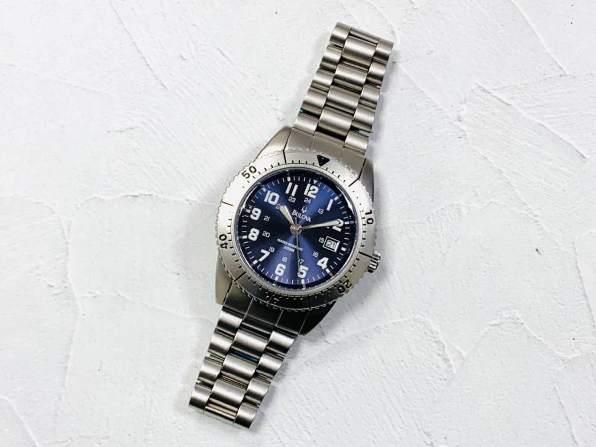 訳あり超特価の通販 Yahoo!オークション - メンズ BVD101 ブローバ BULOVA 美品 ブローバ