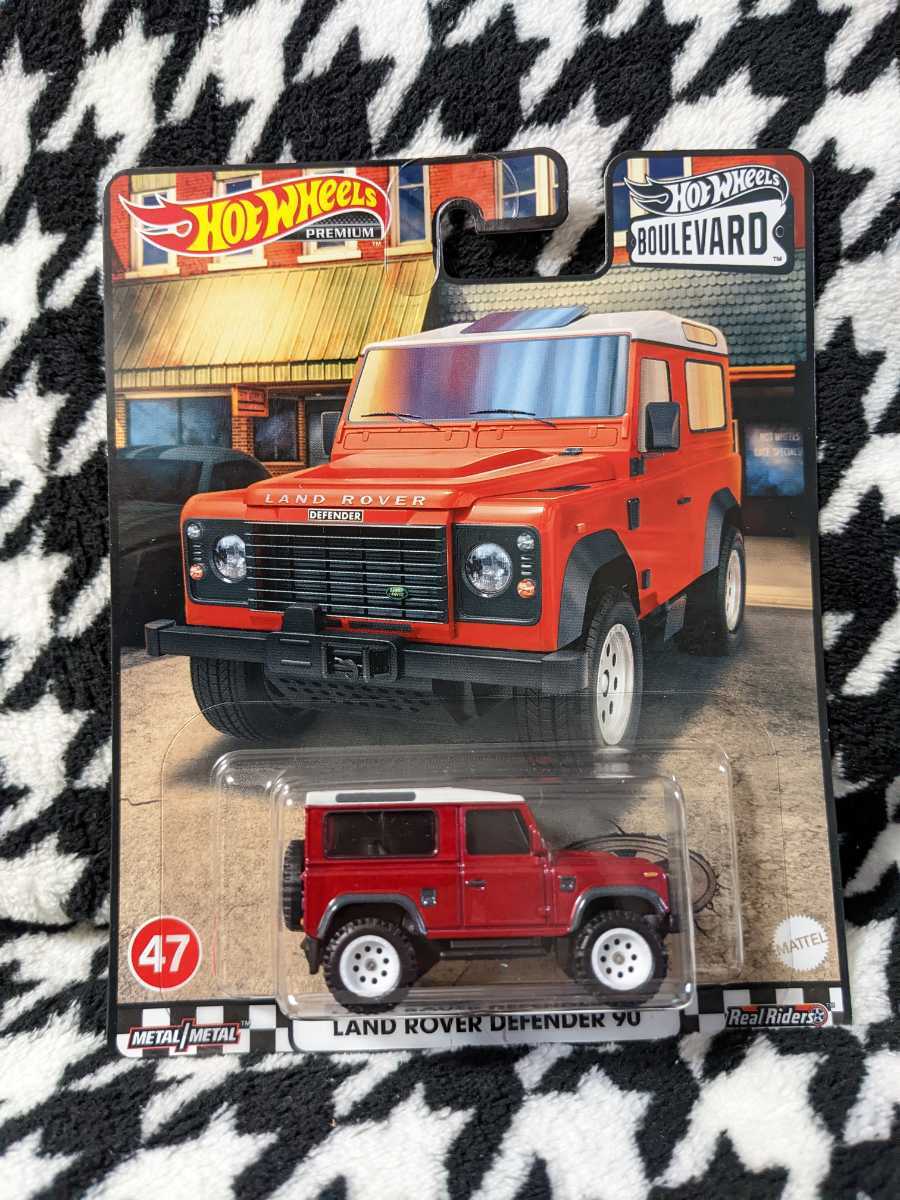 ホットウィール ランドローバー ディフェンダー 90 レッド ☆ホットウィール ランドローバー ディフェンダー 90☆HotWheels
