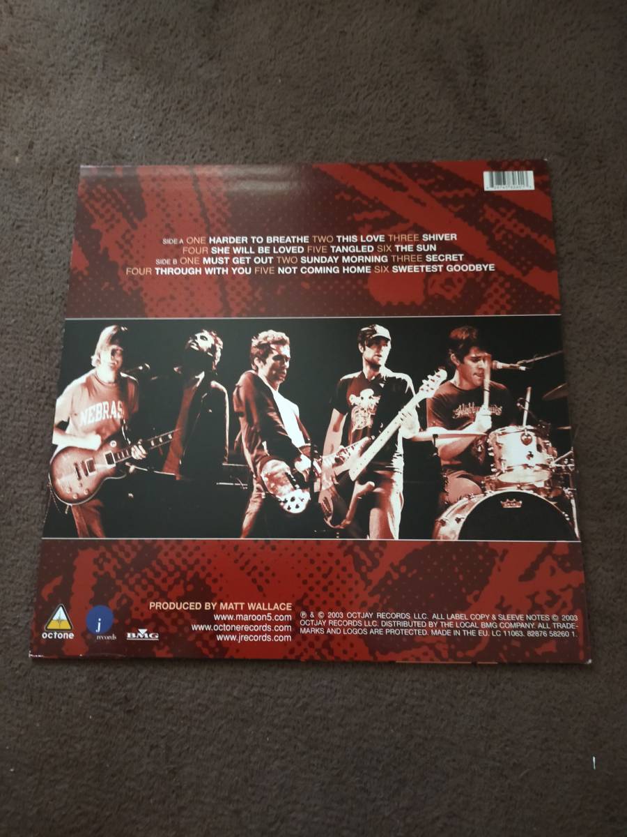 UKオリジナル盤！【LP】MAROON5 1st マルーン5 ネオアコ ギターポップ - www.splashecopark.com.br