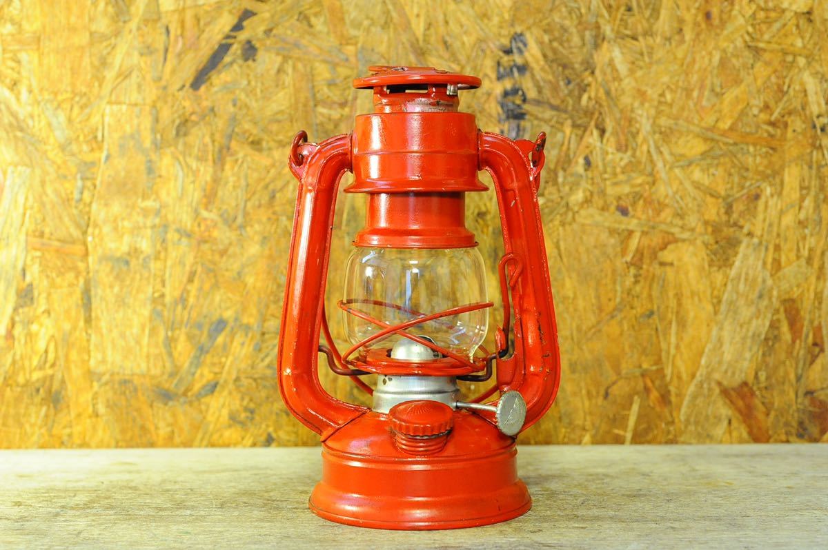 WINGED WHEEL 350 Red 275 オイル ランタン / ハリケーンランタン 別所