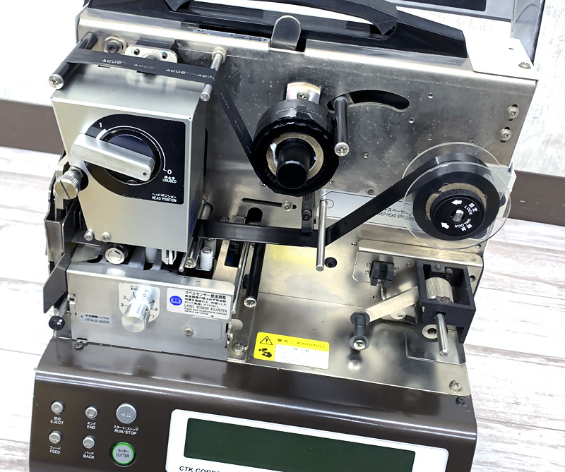 ■CTK SP3000 HOT MARKER ホットマーカー チューブ・ラベル・端子記銘板マーキングマシン 取扱説明書・キーボード付き■ 3