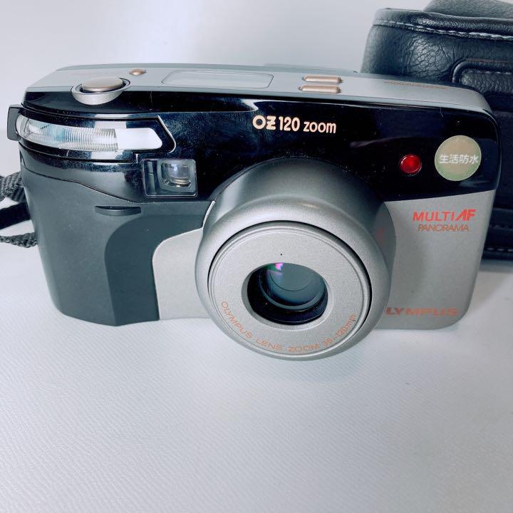 OLYMPUS オリンパス OZ120 カメラ レトロ　現状品 ケース付 ヴィンテージ レア 希少 コンパクトカメラ フィルムカメラ ノスタルジック_画像3