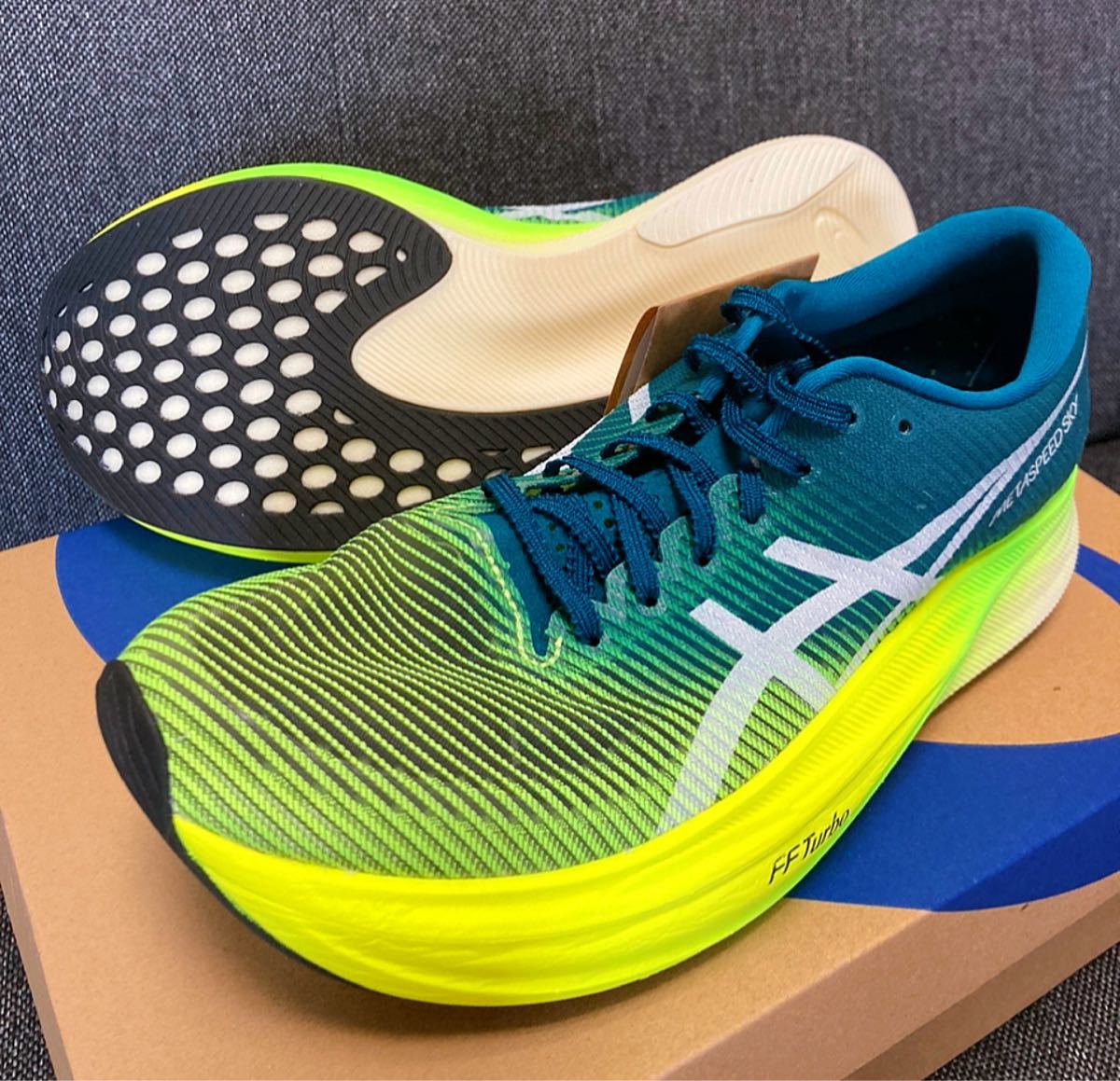 未使用】asics METASPEED SKY + 27.0cm アシックス メタスピードスカイ