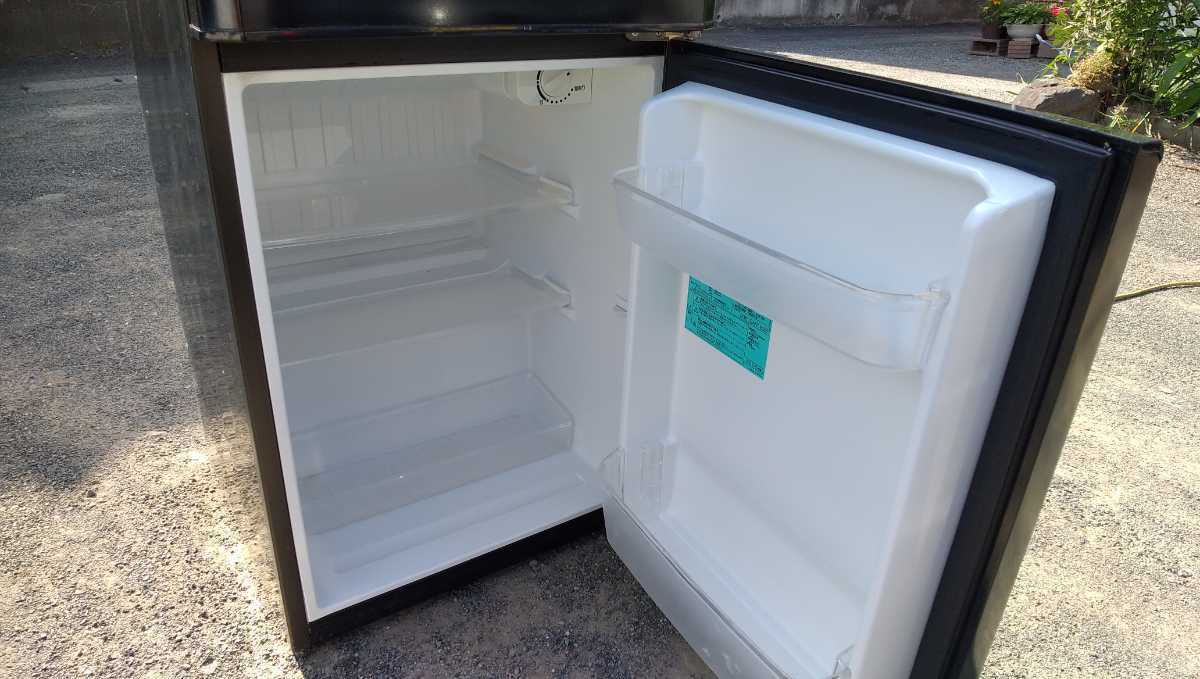 ハイアール冷凍冷蔵庫2ドア2016年製JR-N106K BLGAN1893 106L 黒商品