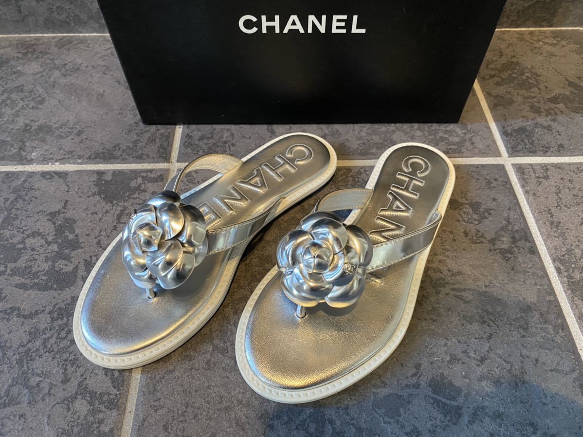 のサイズコ CHANEL - 36 新品 CHANEL シャネル ◇サンダルの通販 by