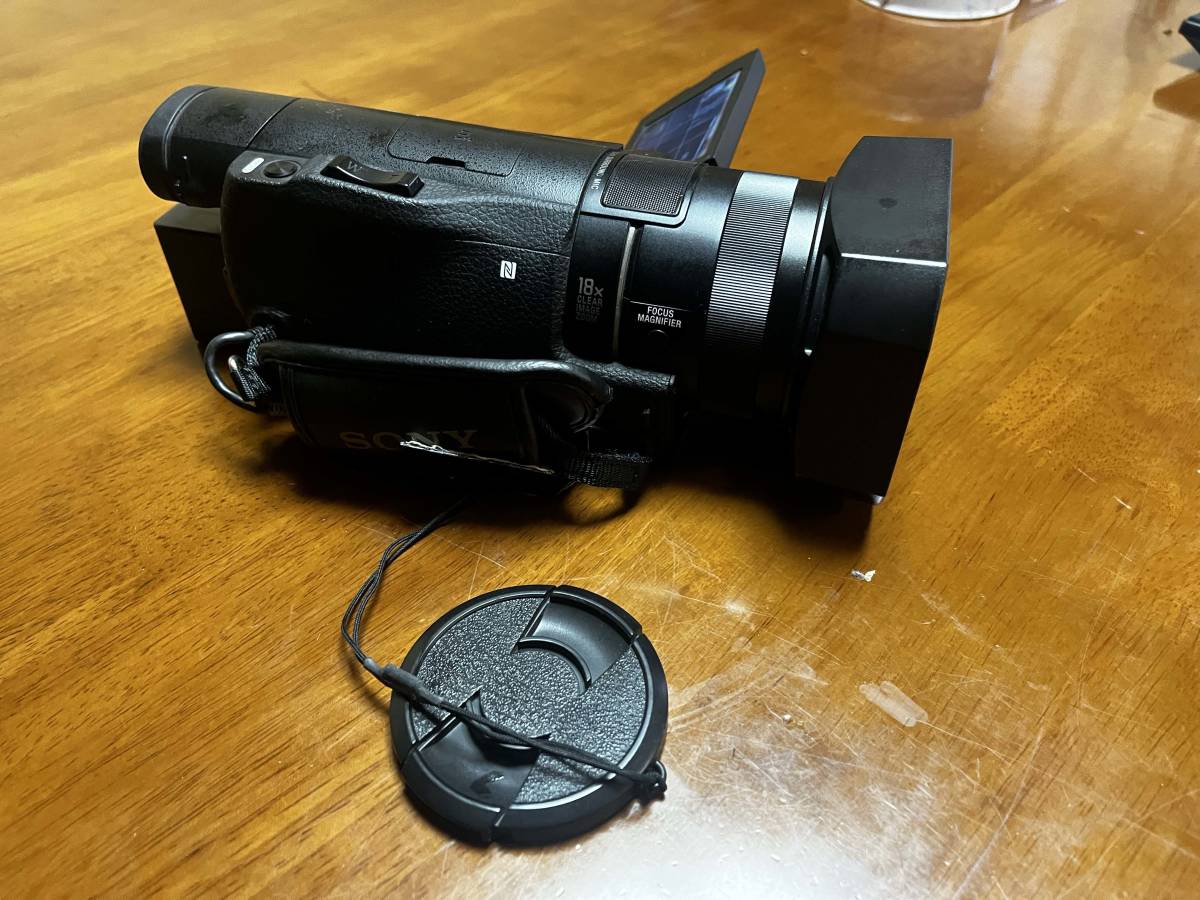 ソニー SONY ビデオカメラ 4K Handycam FDR-AX100_画像2