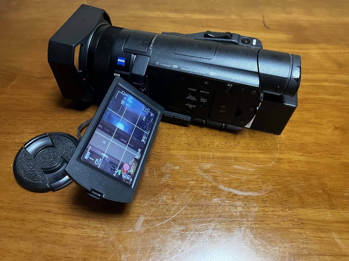ソニー SONY ビデオカメラ 4K Handycam FDR-AX100_画像1