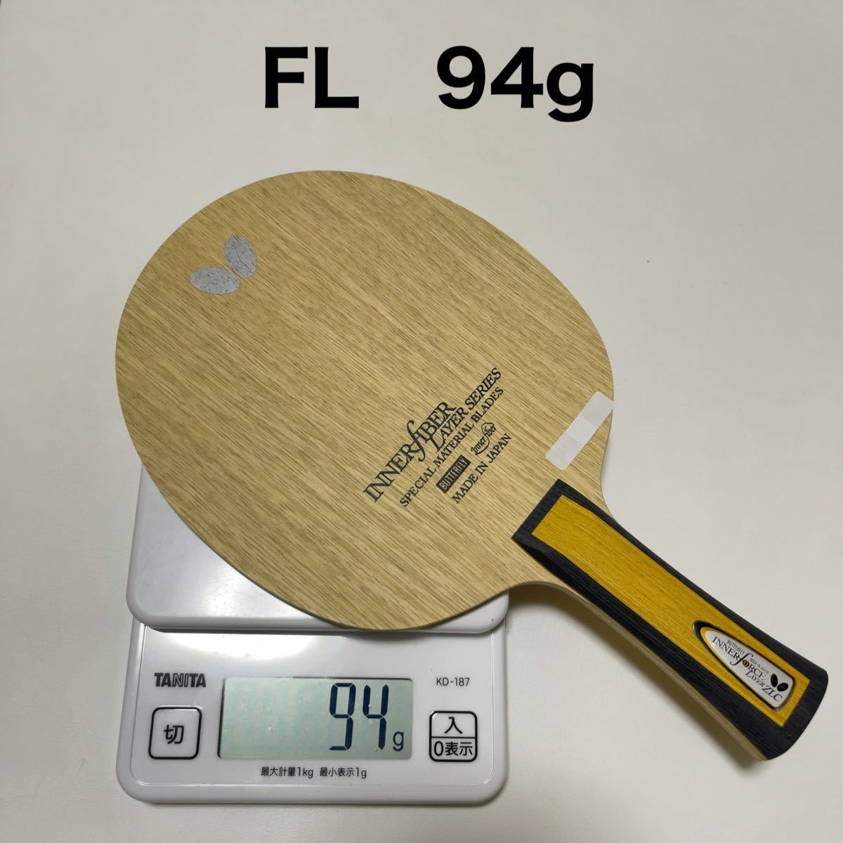 インナーフォースレイヤーzlc フレア FL 卓球 ラケット 新品 94-