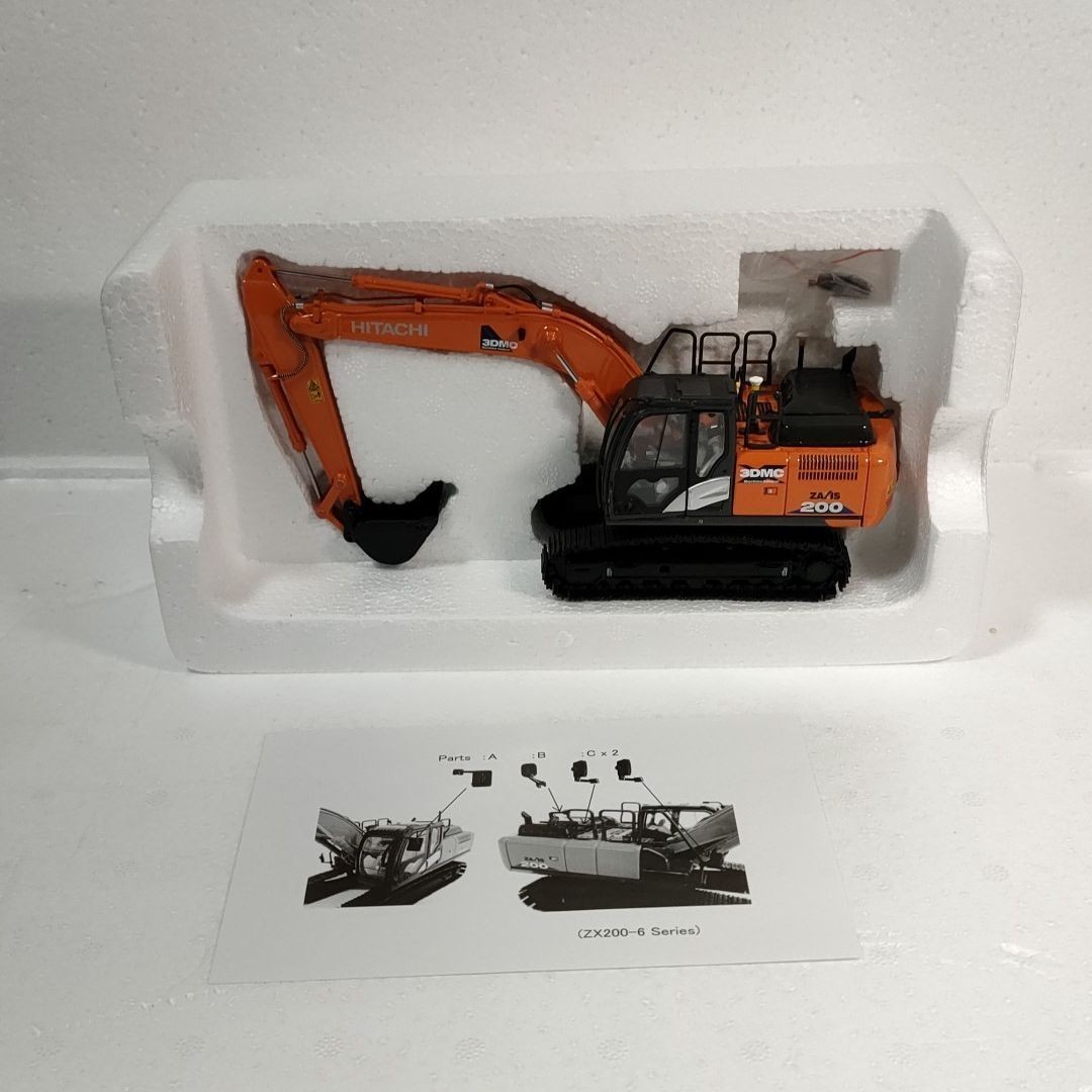 HITACHI ZAXIS 200X-6 ICT 油圧ショベル1/50　日立建機