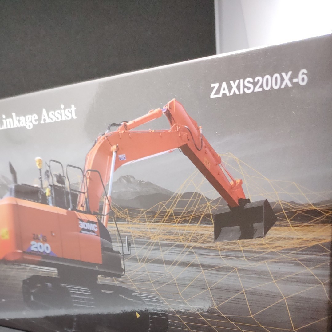 HITACHI ZAXIS 200X-6 ICT 油圧ショベル1/50　日立建機