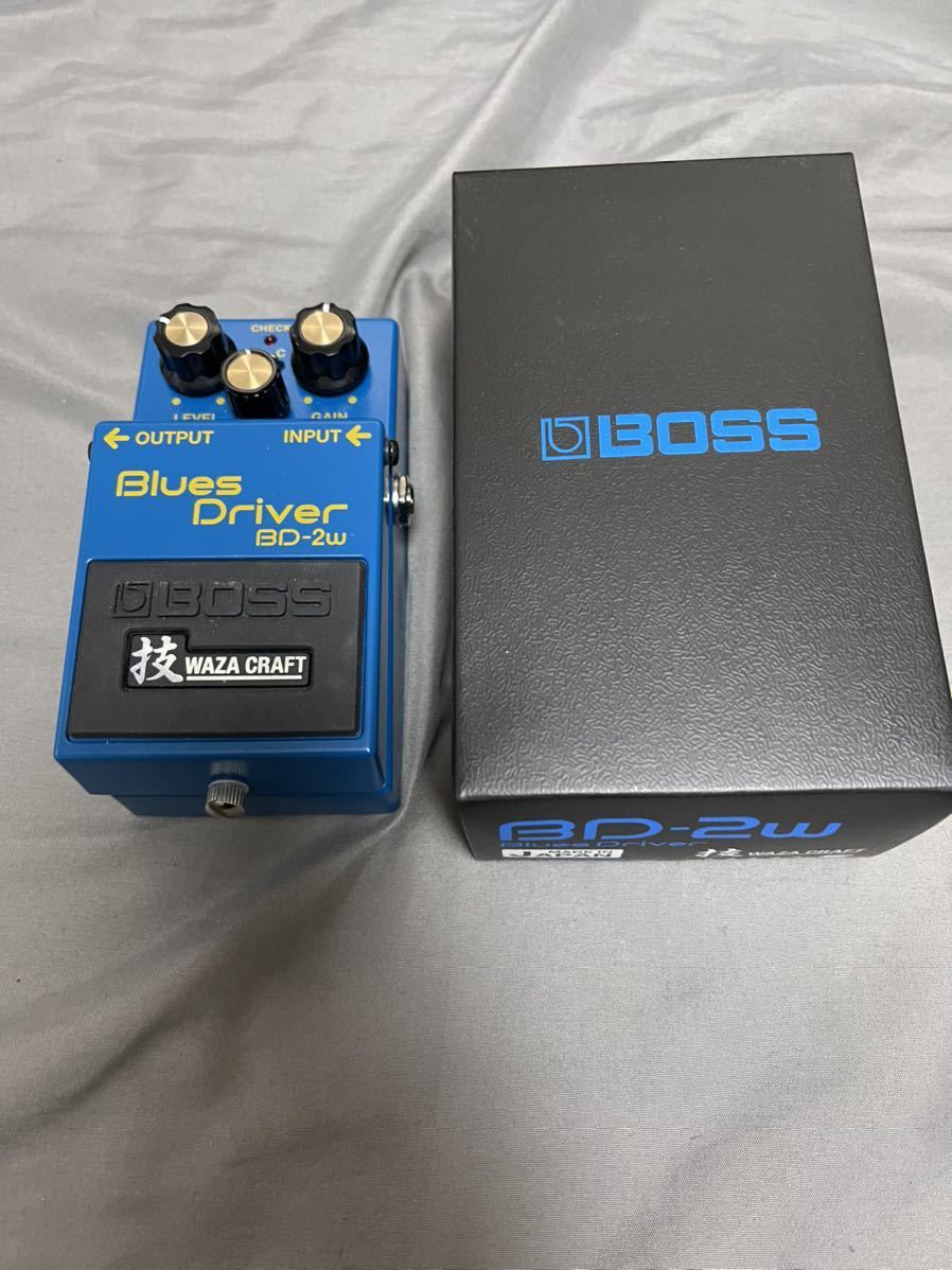 65%OFF【送料無料】 BOSS BD-2W J MADE IN JAPAN Blues Driver 技 Waza