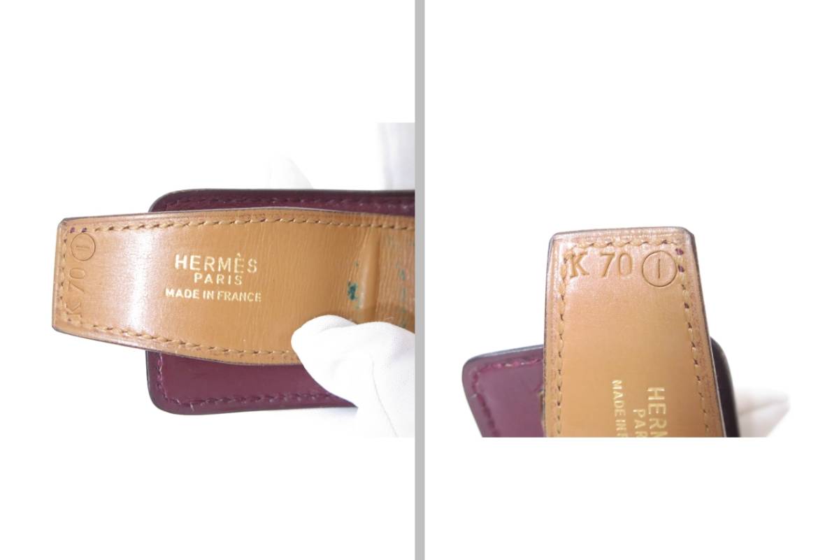 エルメス ヴィンテージ ベルト 〇刻印I 馬車バックル HERMES エルメス ヴィンテージ ベルト 〇刻印I 馬車バックル HERMES