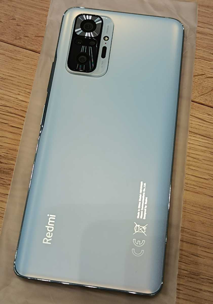 得価100%新品 Xiaomi Redmi Note 10 Pro グレイシャーブルー zt5Q7