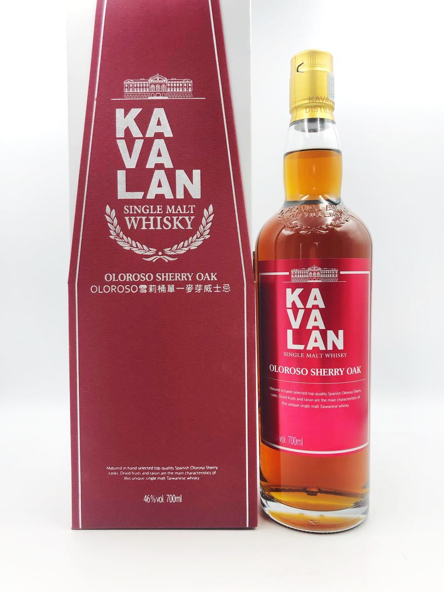 カバラン オロロソ シェリーオーク 700ml 46% 箱付 台湾 カバラン オロロソ シェリーオーク 700ml 46% 箱付 台湾