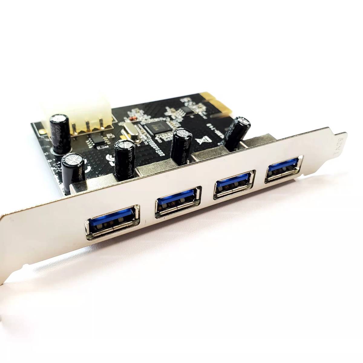 USB3.0 増設ボード　4ポート 高速伝送　PCI-Express to USB3.0　新品未使用　_画像2