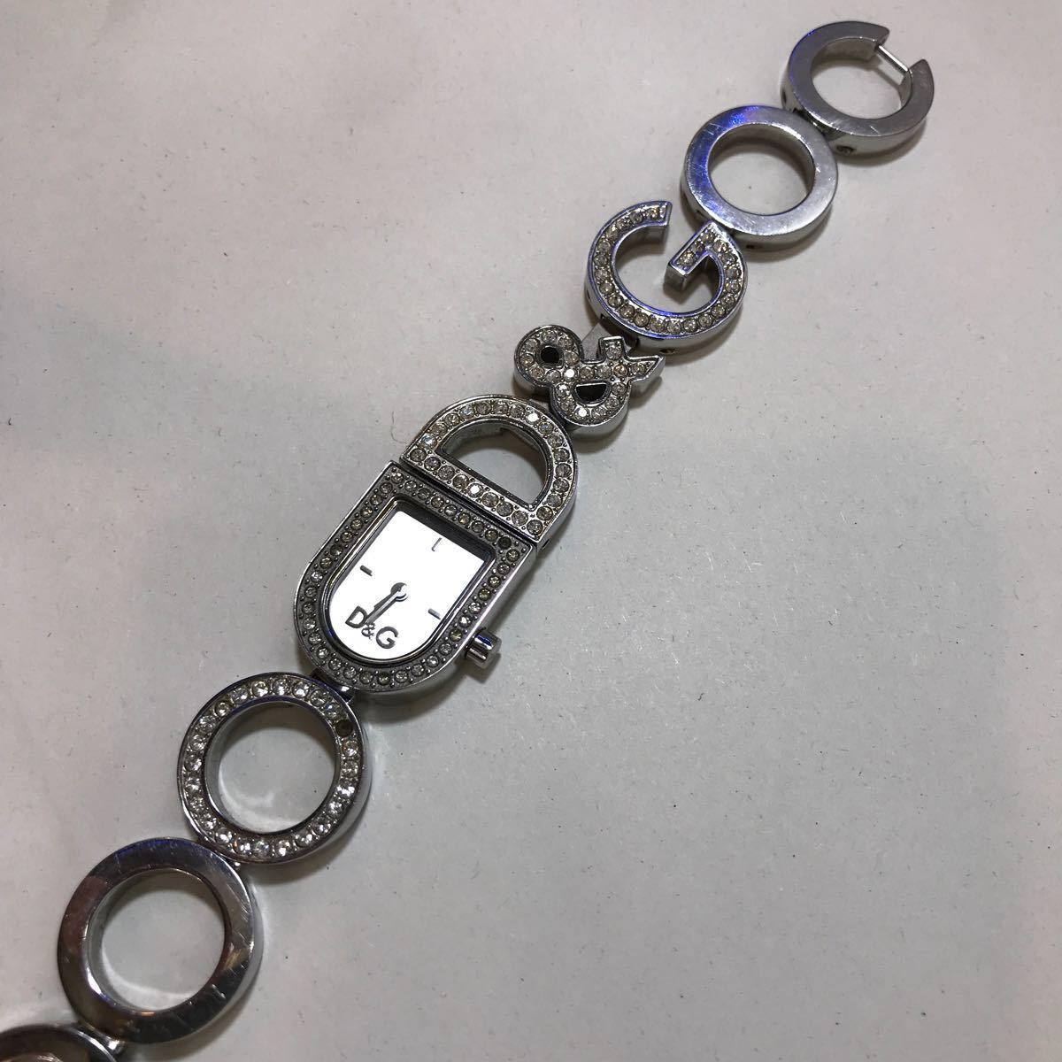 Dolce&Gabbana ドルチェ&ガッバーナ 腕時計 クォーツ 電池交換済 Time