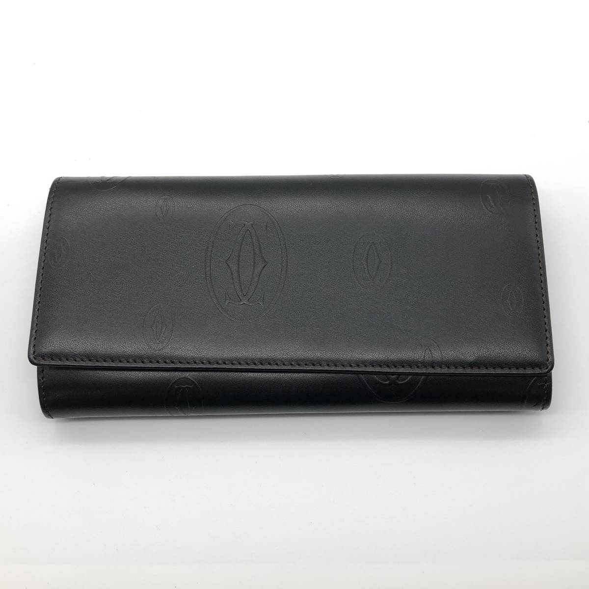 美品】Cartier カルティエ ハッピーバースデー 二つ折り 長財布 美品】Cartier カルティエ ハッピーバースデー 二つ折り 長財布