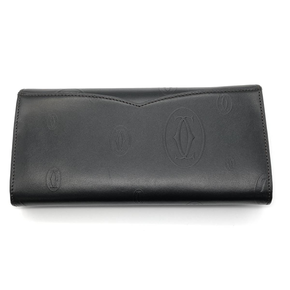 美品】Cartier カルティエ ハッピーバースデー 二つ折り 長財布 美品】Cartier カルティエ ハッピーバースデー 二つ折り 長財布