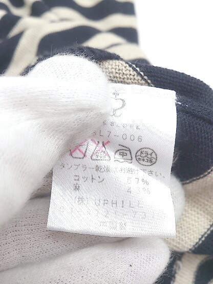 ◇ SIDE SLOPE サイドスロープ リネン混 半袖 Ｔシャツ　カットソー ブラック　ベージュ レディース_画像5