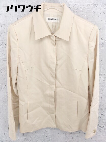 ◇ GEORGES RECH ジョルジュレッシュ 長袖 ジャケット S ベージュ レディース