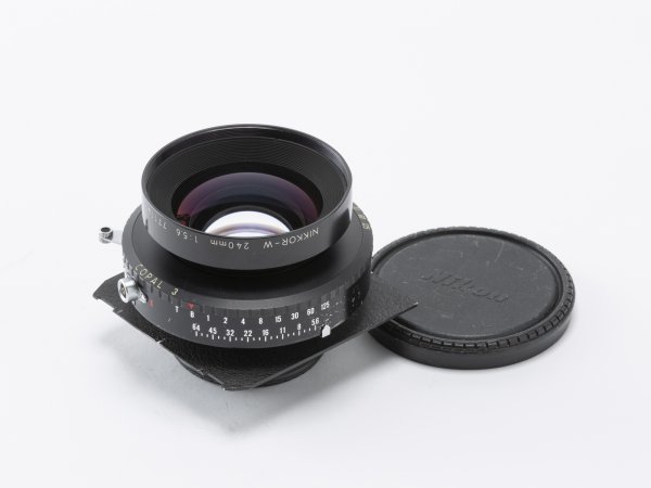NIKKOR ニッコール W COPAL F5.6 240mm 大判カメラ用 レンズ 管:30