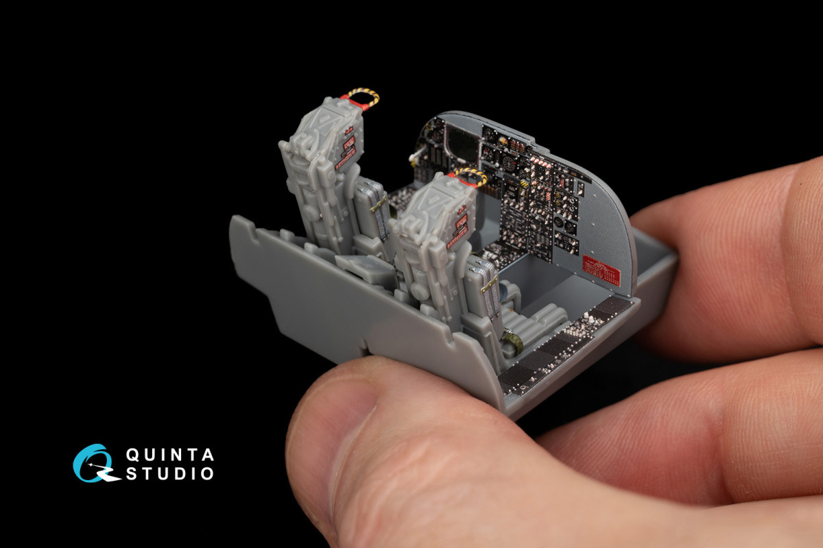 QUINTA STUDIO(QD48183)1/48 グラマン KA-6D 空中給油機イントルーダー用内装3Dデカール (ホビーボスから改変用)_画像5