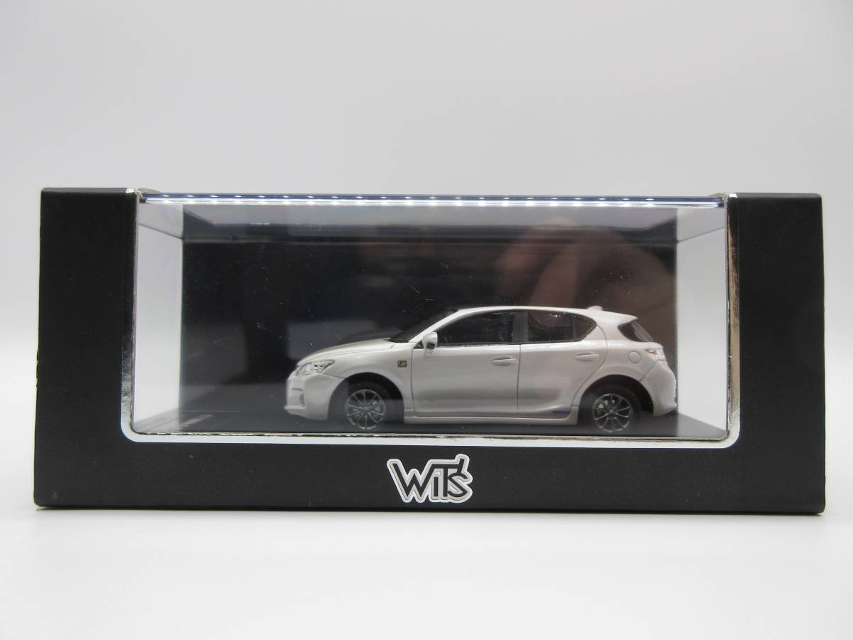 1/43 WiT`s　レクサス CT 200h F SPORT 2012 初期型　ミニカー　ホワイトノーヴァガラスフレーク