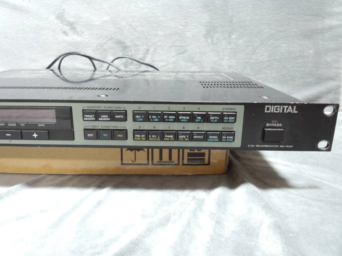 SONY MU-R201 デジタルリバーブ 取扱説明書付 | www.jupitersp.com.br