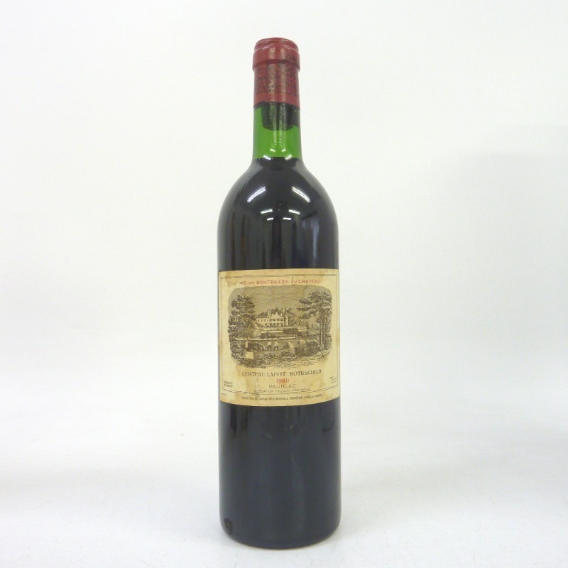 シャトーラフィットロートシルト 1980 750ml 箱なし www.esole.eu