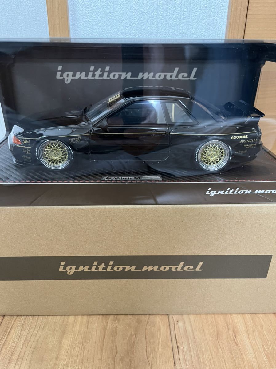 イグニッションモデル ignition model IG1271 1/18 PANDEM GT-R R32 ブラック