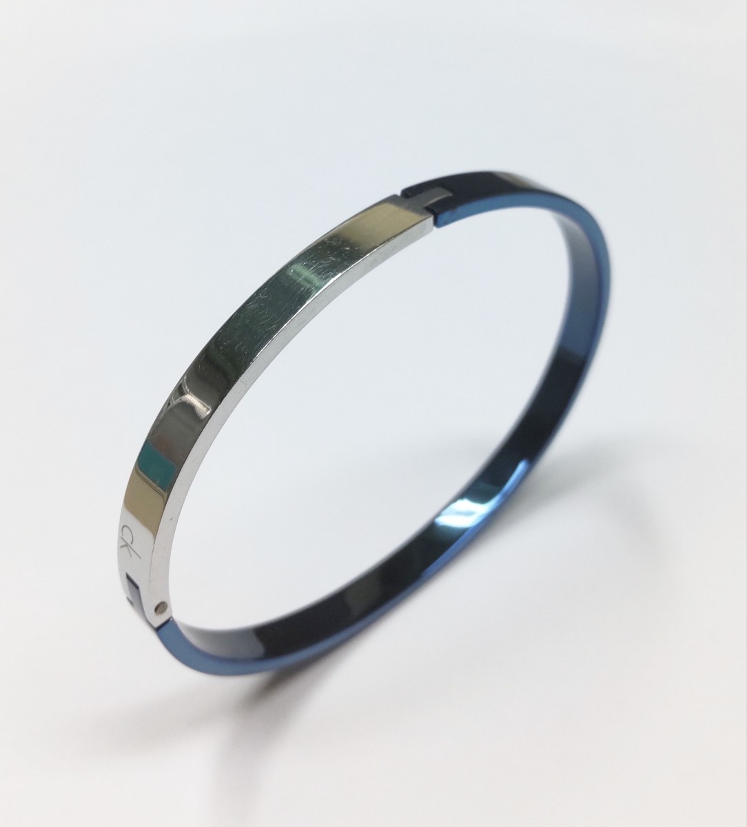 PayPayフリマ｜Calvin Klein バングル カルバンクライン ブレスレット CK 指輪 リング ネックレス 925 ブルー シルバー