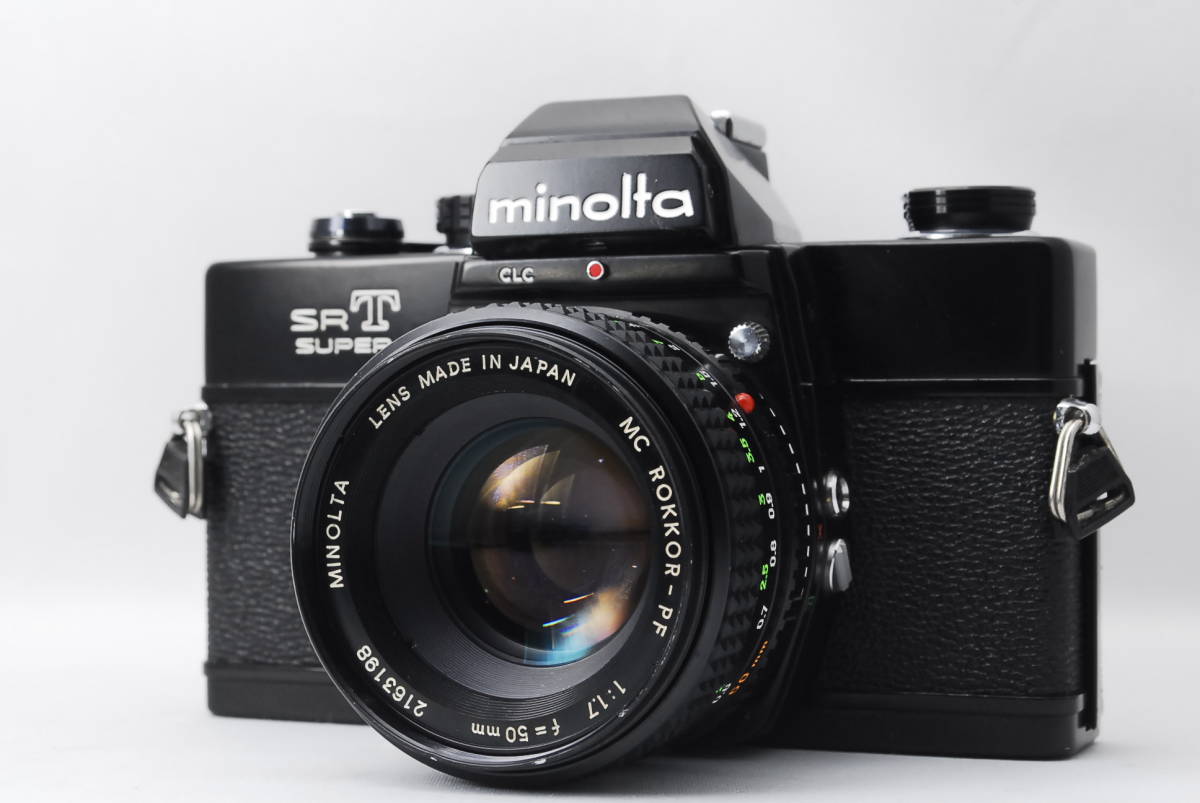ミノルタ MINOLTA SRT SUPER / MC ROKKOR-PF 50mm f1.7 レンズセット