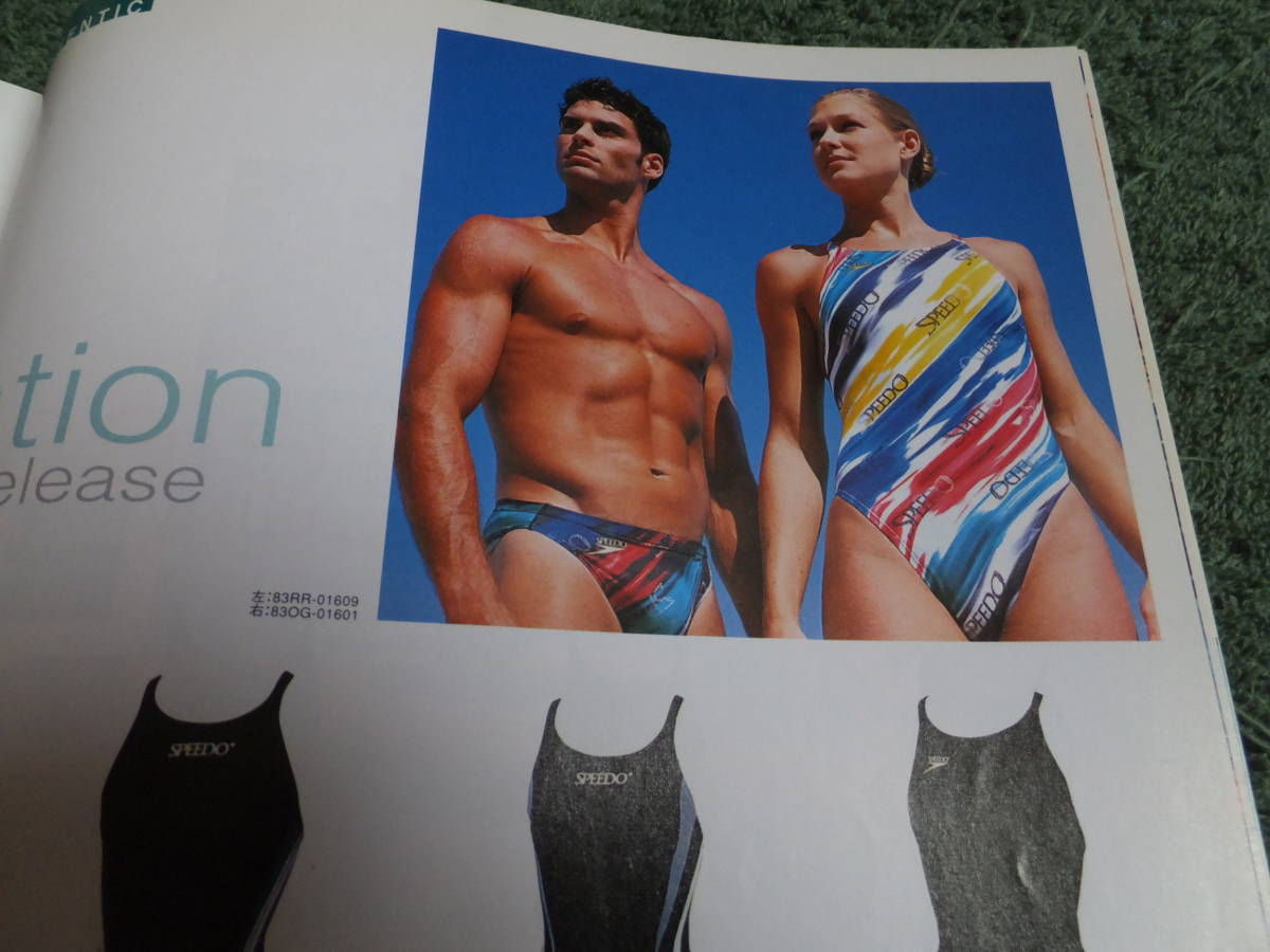 2000年春夏SPEEDO競泳水着カタログ 千葉すず 日本代表 Gスーツ 2000年春夏SPEEDO競泳水着カタログ 千葉すず 日本代表 Gスーツ