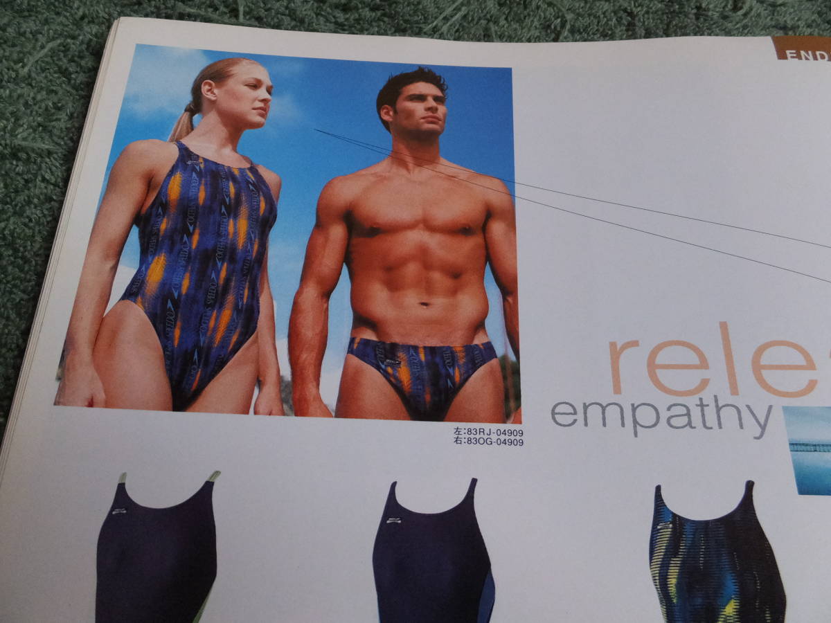 2000年春夏SPEEDO競泳水着カタログ 千葉すず 日本代表 Gスーツ 2000年春夏SPEEDO競泳水着カタログ 千葉すず 日本代表 Gスーツ