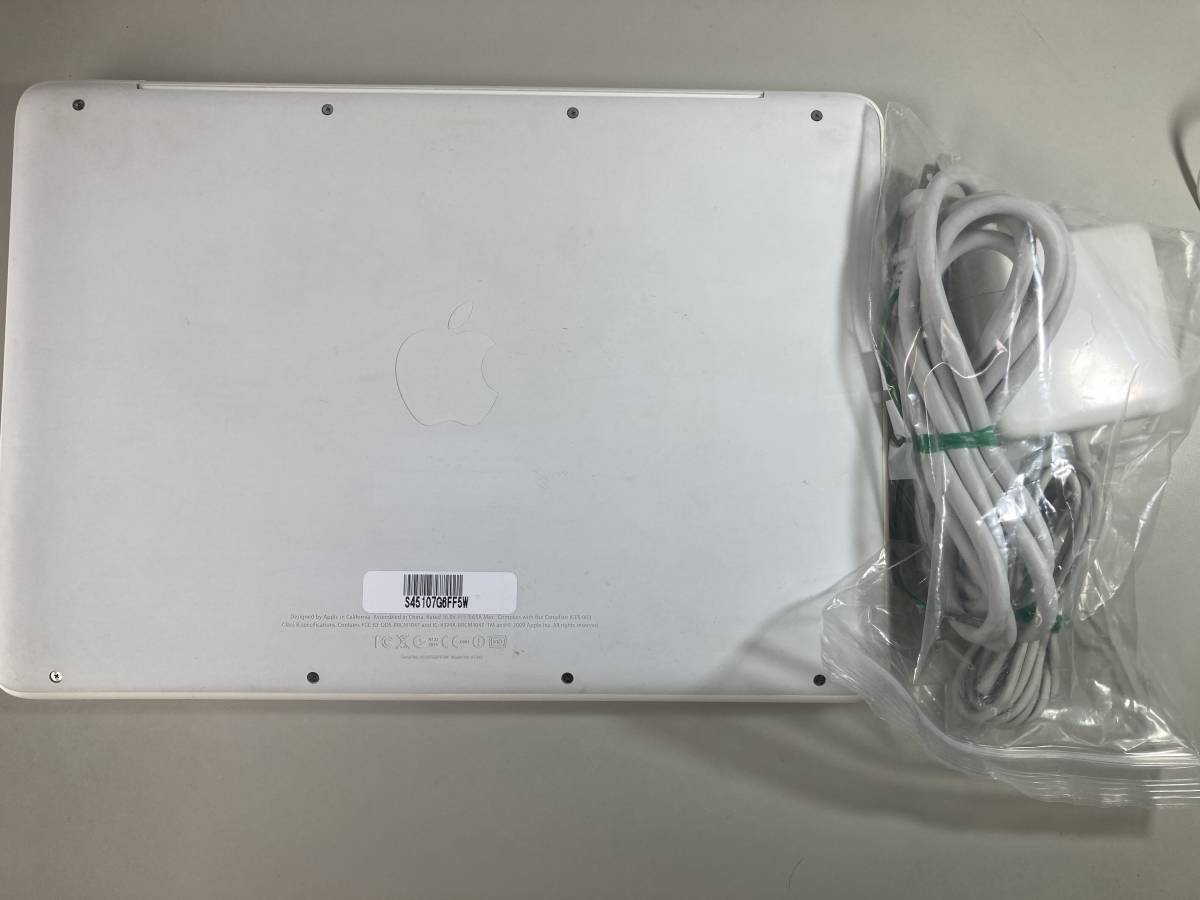  б/у товар 5* Apple Apple MacBook A1342 INTEL CORE 2 DUO P8600 2.4GHz/HDD250GB/ память 2GB/DVD/13.3 type /Mac OS X рабочее состояние подтверждено бесплатная доставка 