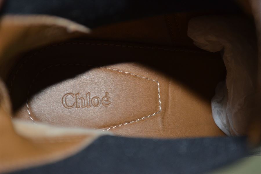 クロエ　Chloe　サイドゴア　ブーツ　シューズ　靴　35.5 D1771_画像5