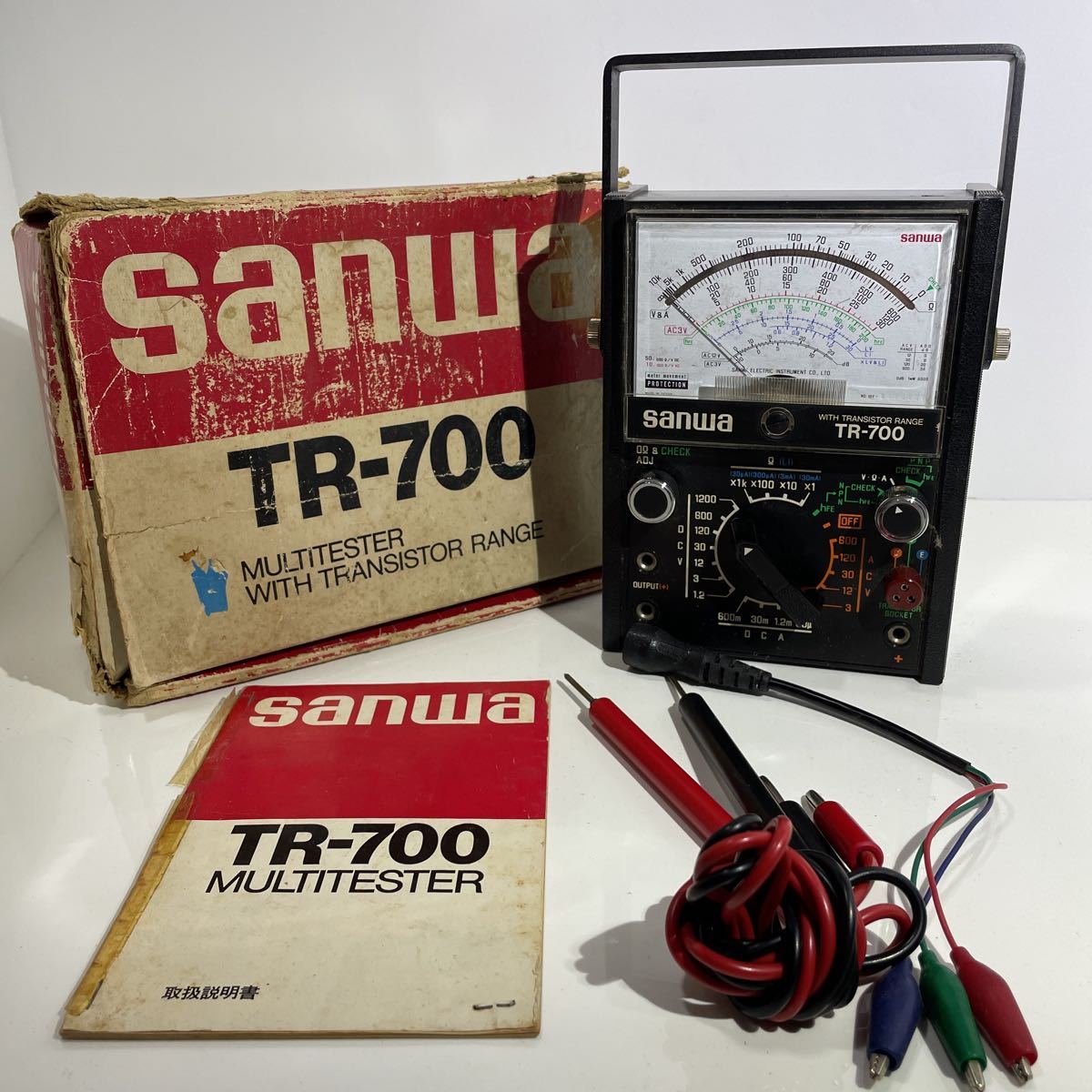 Yahoo!オークション - SANWA サンワ テスター TR-700 Yahoo!オークション - SANWA サンワ テスター TR-700