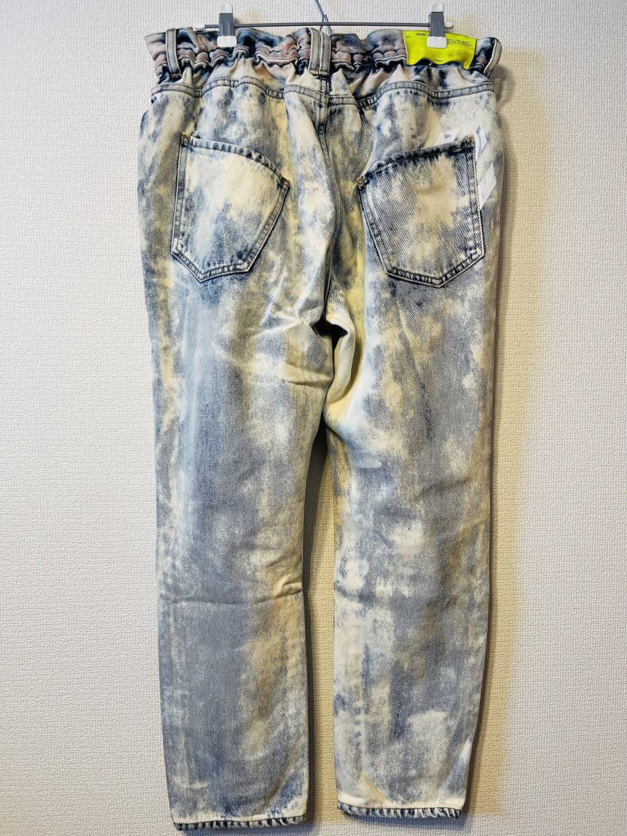 1円〜【美品】OFF WHITE DENIM PANTS 国内正規 オフ ホワイト デニム