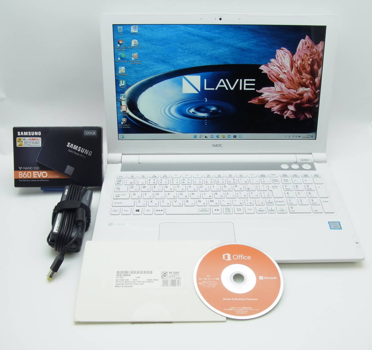 NEC LAVIE NS700/J・15.6型フルHD・第8世代・Core i7-8550U・新品SSD