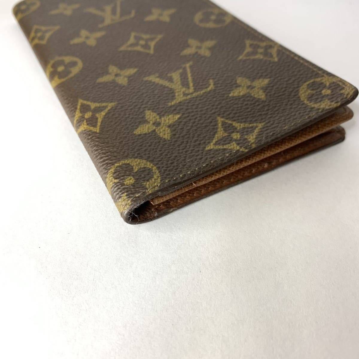 極美品 LOUIS VUITTON ルイヴィトン モノグラム 長財布 札入れ 二